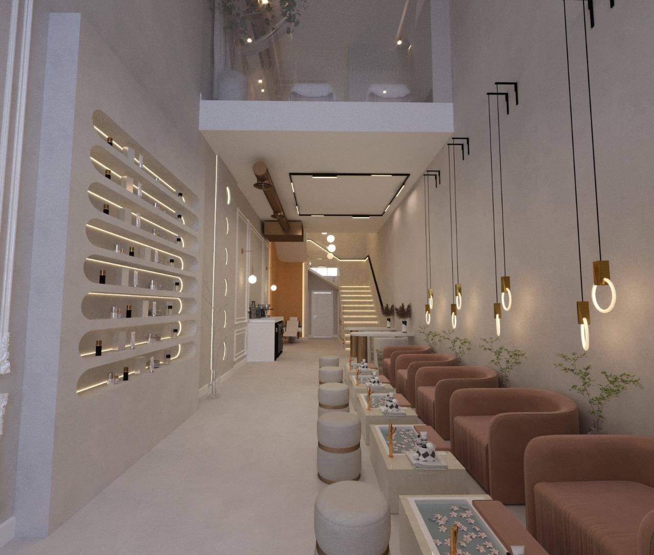 تجهيزات وتشطيبات المحلات التجارية المختلفة