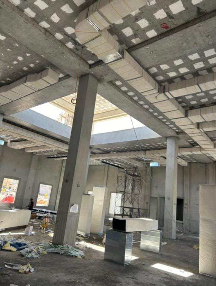 تمديد وتشغيل التكييف