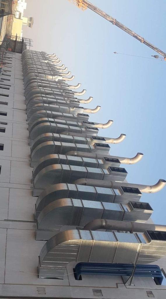 أعمال المداخن والشفط والاير فريش