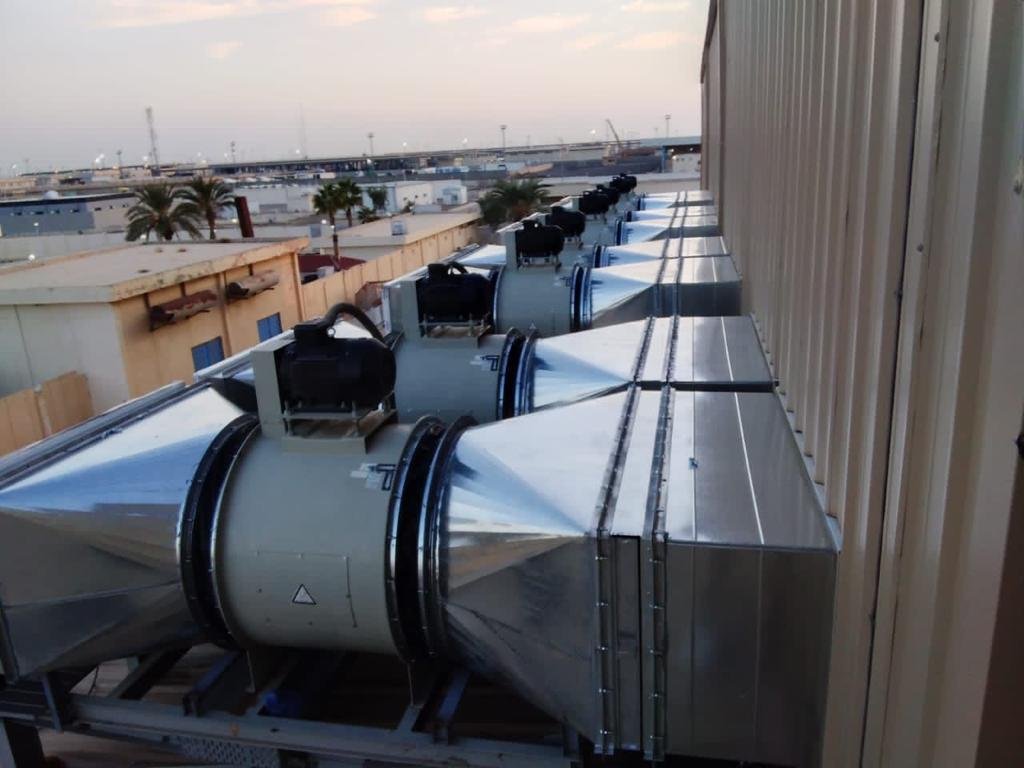 أعمال المداخن والشفط والاير فريش