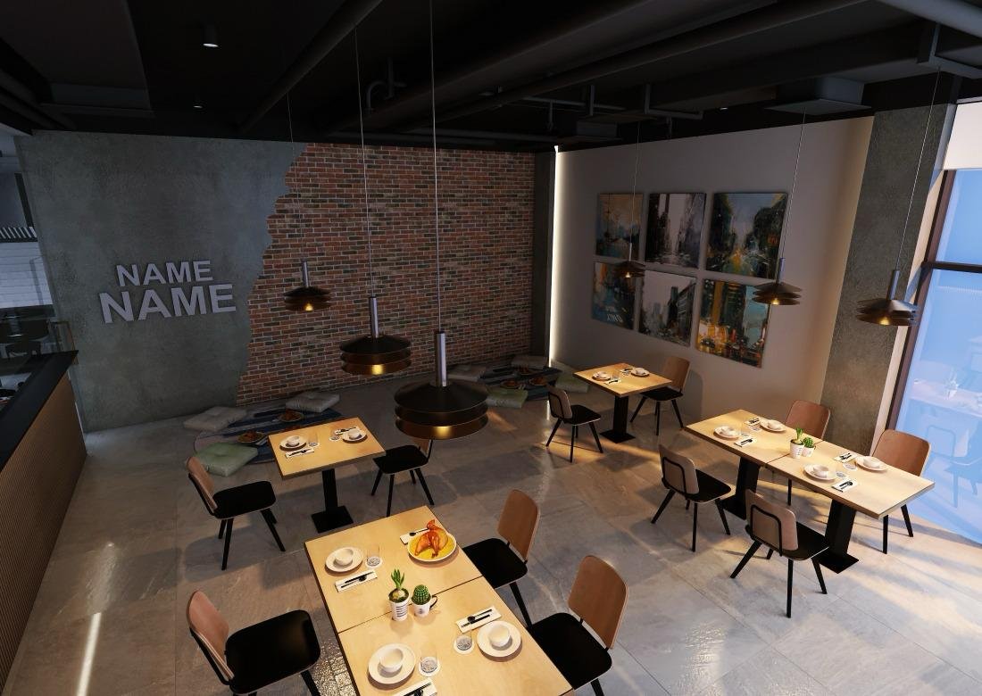 تشطيبات و تجهيزات المطاعم والكوفي شوب