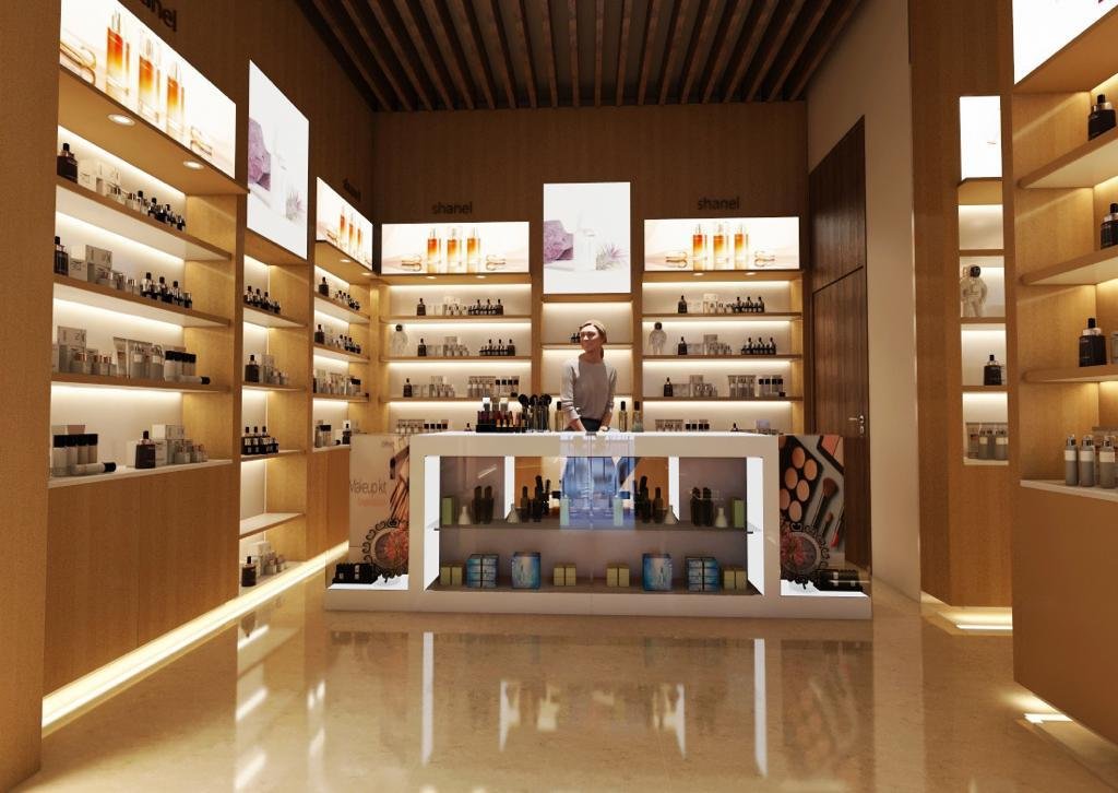 تجهيزات وتشطيبات المحلات التجارية المختلفة